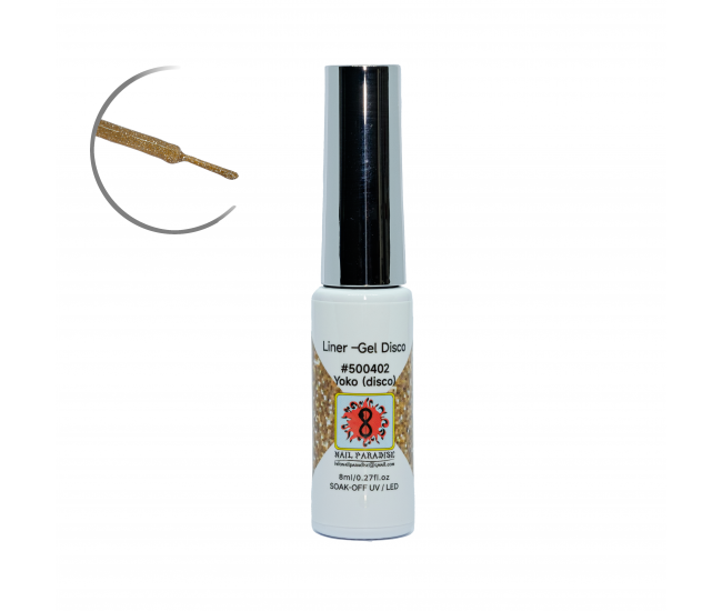 Liner Gel Disco - Yoko 8 ml